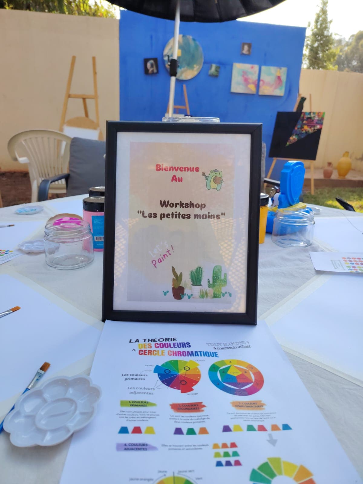 Atelier créatif peinture