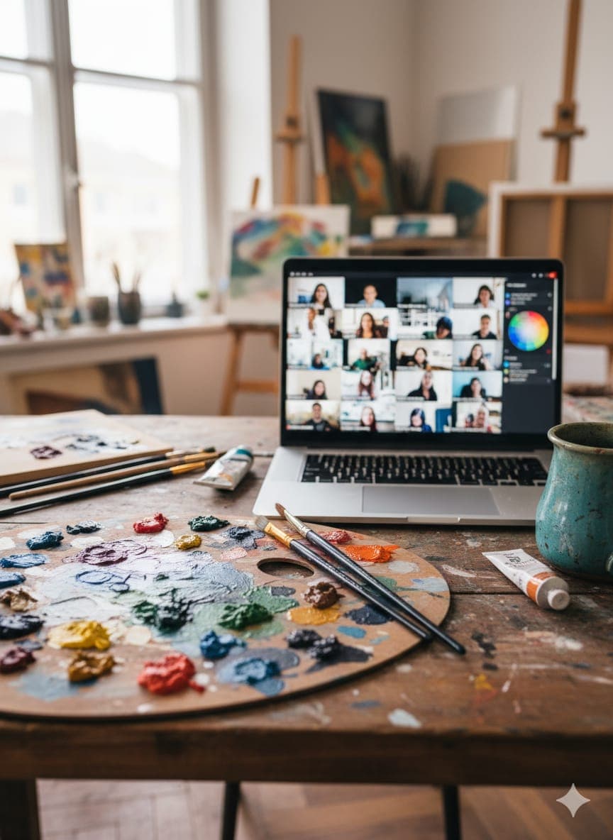 Formation peinture en ligne